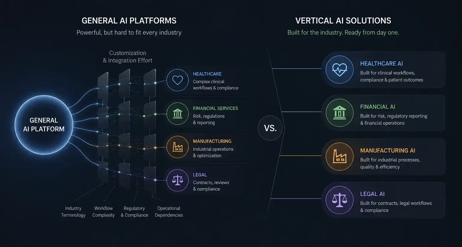 AI Platforms Struggle Inside Specialized Industries